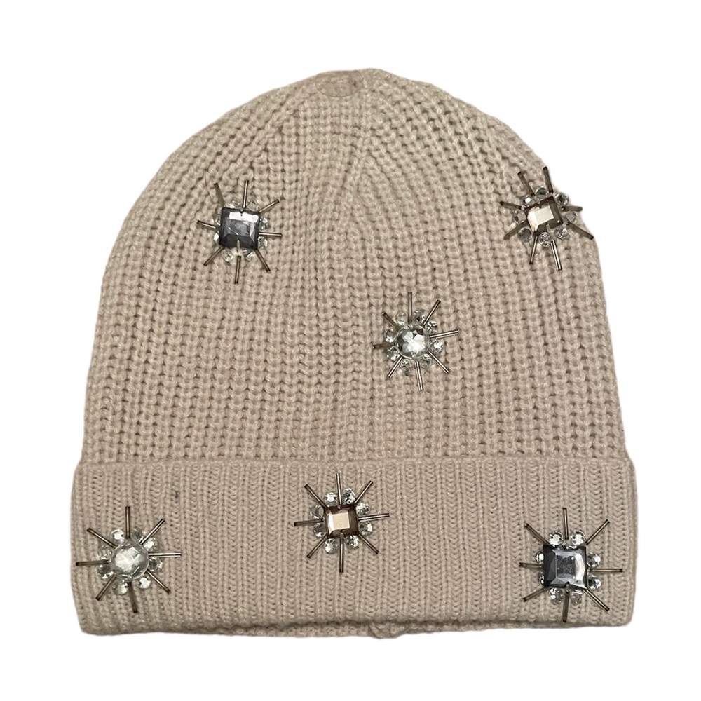 NWT Jeweled Snowflake Hat